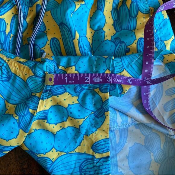 Men's Boardies Swim Trunks Size small cactus print lined - Picture 9 of 12